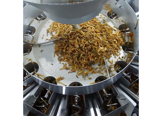 Step Motor Pork Fish 55g 14 Head Multihead Weigher