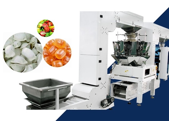 Frozen Food Weighing Bag Packaging Machine With Combination Weigher